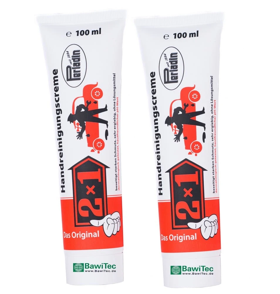 Perladin 2x1 HandreinigungsCreme 2x Tube 100ml Handreinigung Handseife Werkstatt Seife 3 Perladin 2x1 HandreinigungsCreme 2x Tube 100ml Handreinigung Handseife Werkstatt Seife