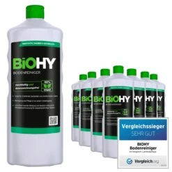 BiOHY Bodenreiniger (3x1l Flasche) | Konzentrat Für Alle Reinigungsgeräte Und Alle Hartböden | Angenehmer Geruch Und Streifenfreie Reinigung -Geschäft Für Haushaltsreinigung 0bfef4ac 6d17 4f7a 8c11 cf95311b31d5 4