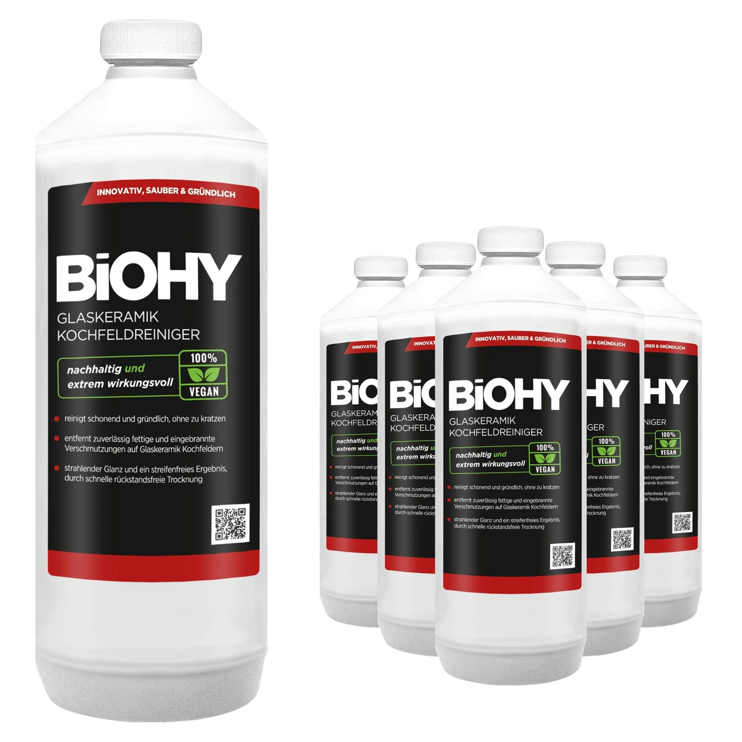 BiOHY Intensivreiniger Universal (6x1l Flasche) | Hochleistungs-INDUSTRIEREINIGER | Grundreiniger Ideal Für Hochdruckreiniger, Schaumarm 9 BiOHY Intensivreiniger Universal (6x1l Flasche) | Hochleistungs-INDUSTRIEREINIGER | Grundreiniger Ideal Für Hochdruckreiniger, Schaumarm – Bild 7