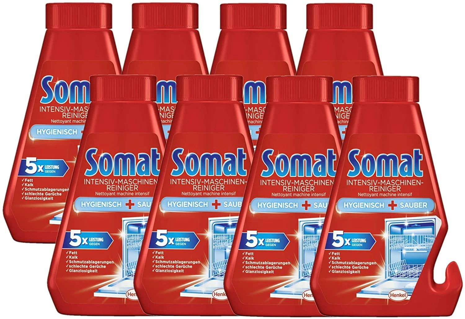 Somat Intensiv-Maschinenreiniger Spülmaschinen Reiniger Spülen Waschen 2x250 Ml 5 Somat Intensiv-Maschinenreiniger Spülmaschinen Reiniger Spülen Waschen 2x250 Ml – Bild 3