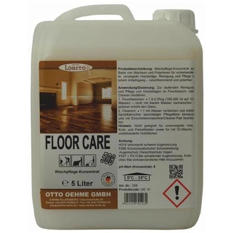 Holzwischpflege Laminatreiniger Lamiclean 467 10 Liter 5 Holzwischpflege Laminatreiniger Lamiclean 467 10 Liter – Bild 3