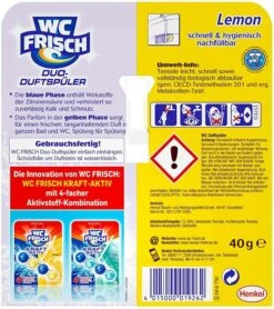WC Frisch Duo-Duftspüler Lemon 5er Pack WC-Duftstein 1x5 Stück WC Reiniger -Geschäft Für Haushaltsreinigung 26f69f54 febb 4e7b a7ff ffc37344c6b3
