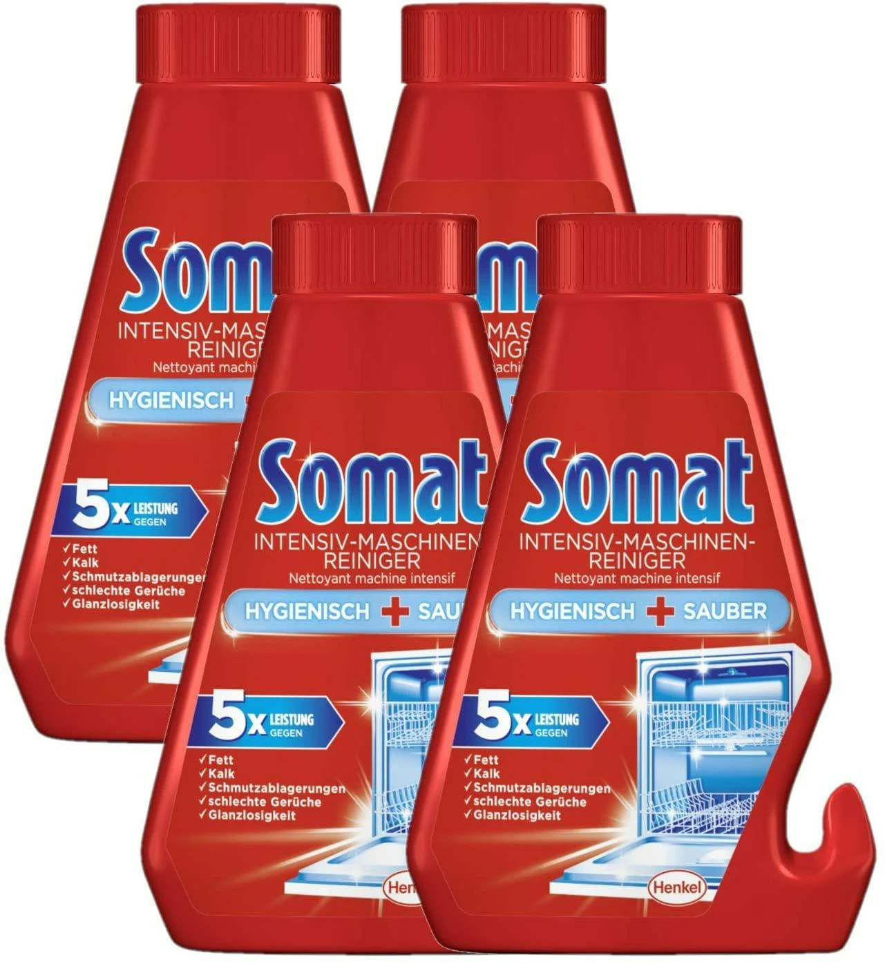 Somat Intensiv-Maschinenreiniger Spülmaschinen Reiniger Spülen Waschen 8x250 Ml 4 Somat Intensiv-Maschinenreiniger Spülmaschinen Reiniger Spülen Waschen 8x250 Ml – Bild 2