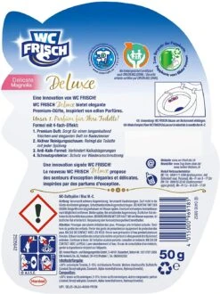 WC FRISCH DeLuxe Delicate Magnolia 50g WC Reiniger WC Duftspüler Reinigung -Geschäft Für Haushaltsreinigung 2d6d18bb 5185 4601 957a 3b1eb5ad8d47