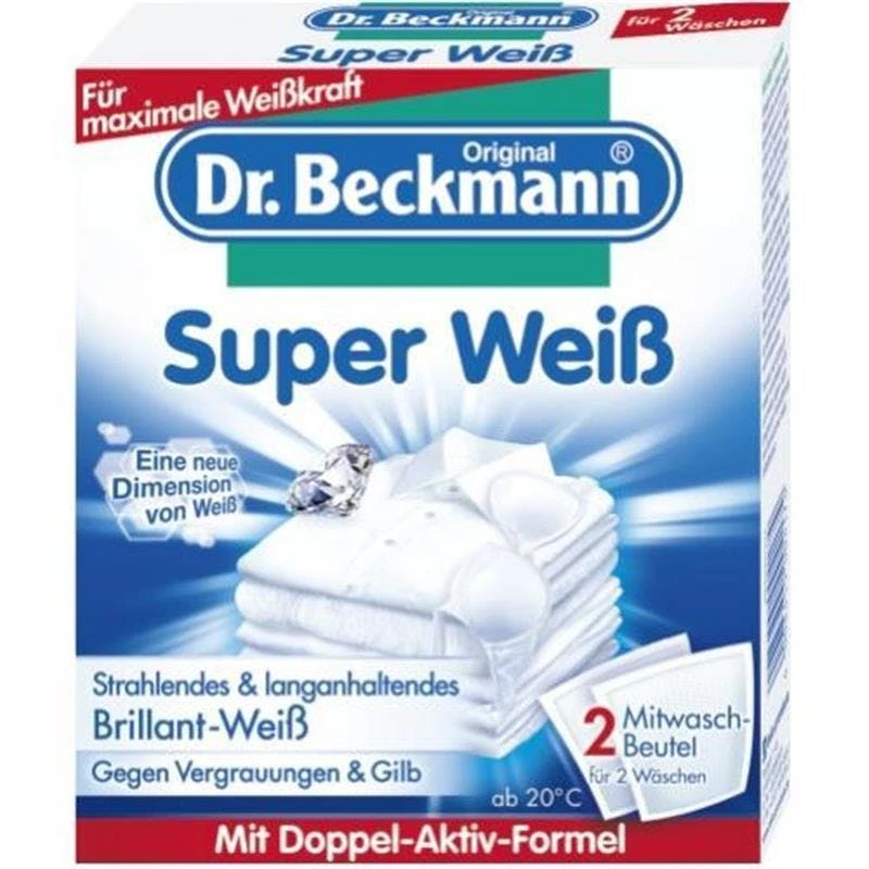 Dr. Beckmann Super-Weiß 2 X 40 G 3 Dr. Beckmann Super-Weiß 2 X 40 G