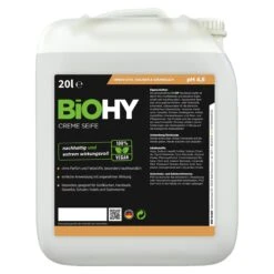 BiOHY Creme Seife (480x1l Flasche) | Hautschonende, Rückfettende Und Geruchsneutrale Handseife PHOSPHATFREI | Ohne Parfüm Und Farbstoffe -Geschäft Für Haushaltsreinigung 39466395 11d1 4da0 9294 07c50268db1f