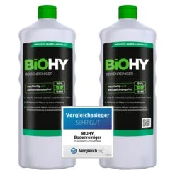 BiOHY Bodenreiniger (6x1l Flasche) | Konzentrat Für Alle Reinigungsgeräte Und Alle Hartböden | Angenehmer Geruch Und Streifenfreie Reinigung -Geschäft Für Haushaltsreinigung 3afd65bd 43ca 4bac 90e8 0d543c152679 2