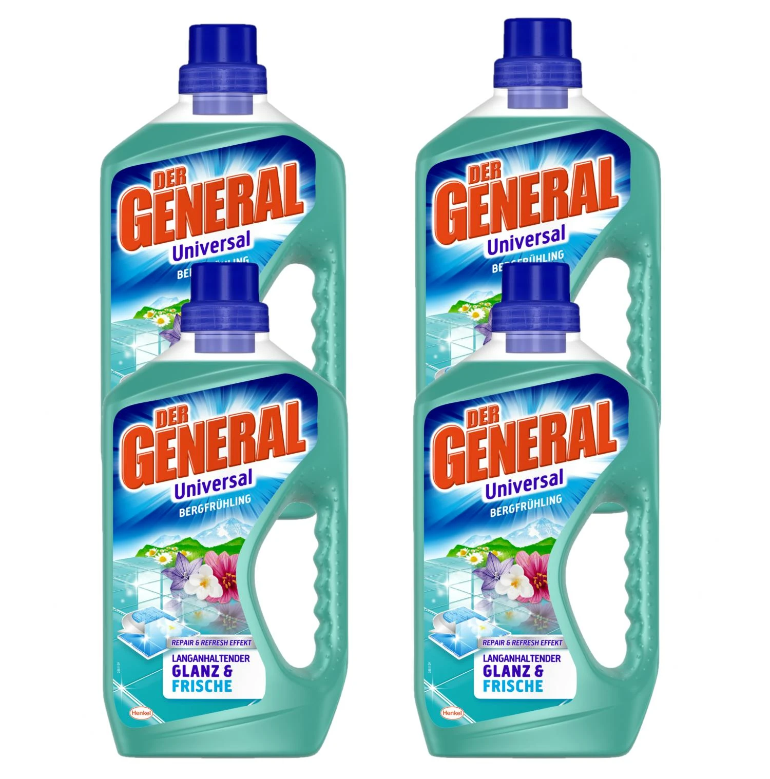 Der General Allzweckreiniger Bergfrühling Reinigungsmittel 2x750 Ml Reiniger 5 Der General Allzweckreiniger Bergfrühling Reinigungsmittel 2x750 Ml Reiniger – Bild 3