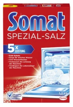 Somat Spezial-Salz Spülmaschinensalz Spülmachine Geschirrspülleistung 8 X1,2kg 14 Somat Spezial-Salz Spülmaschinensalz Spülmachine Geschirrspülleistung 8 X1,2kg -Geschäft Für Haushaltsreinigung 496823f2 8bd8 4d63 88d8 c9b777c86a9f