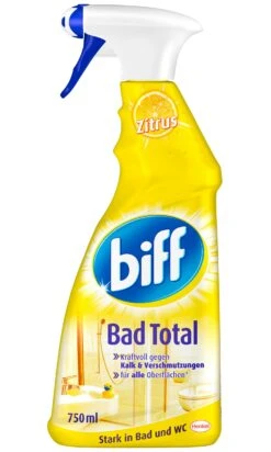 Biff Bad Total Zitrus Badreiniger Reiniger 5x750ml Sprühflasche Reinigungsmittel -Geschäft Für Haushaltsreinigung 4a4b2b73 64ca 4018 976e e7364a08a669