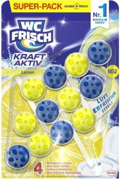 WC-Frisch Kraft Aktiv Duftspüler Lemon 5x150g WC-Reiniger Toilettenreiniger -Geschäft Für Haushaltsreinigung 5195fc00 f15d 4795 b69f 3a11b58af5d7 7