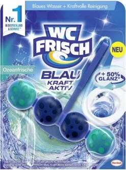 WC FRISCH Kraft Aktiv Blauspüler Ozeanfrische 5x150g WC Reiniger Reinigung -Geschäft Für Haushaltsreinigung 5676c594 022b 4946 a471 135f490c6666 11