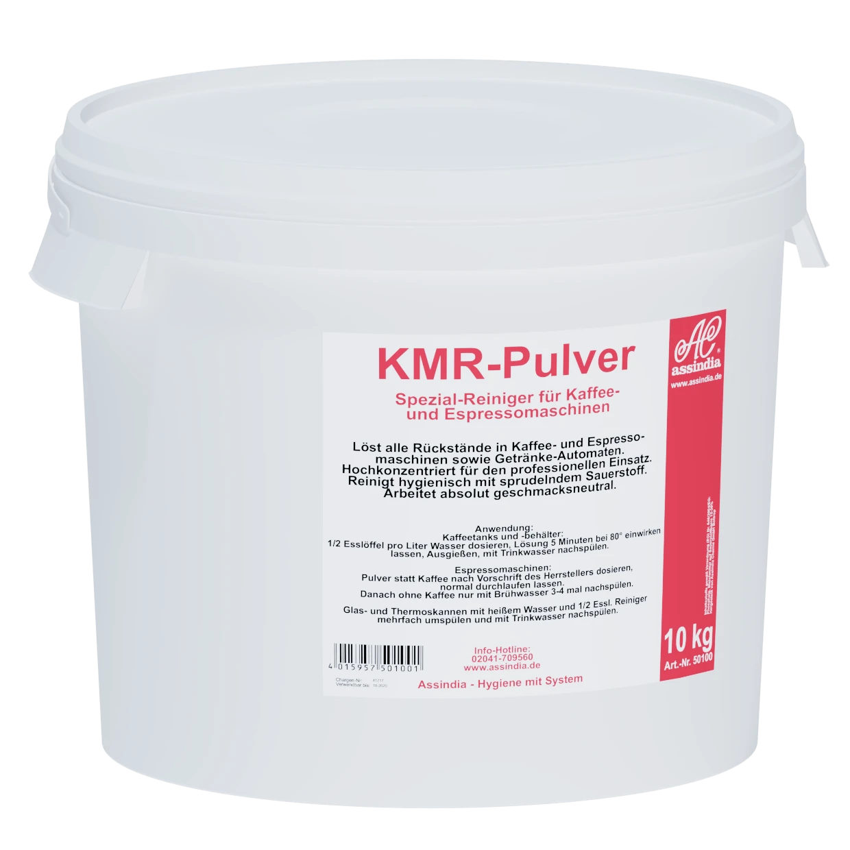 KMR Kaffee-Masch. Rein. Pulver 10kg 3 KMR Kaffee-Masch. Rein. Pulver 10kg