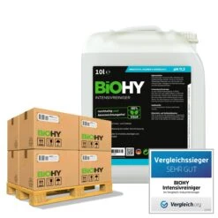 BiOHY Intensivreiniger Universal (24x20l Kanister) | Hochleistungs-INDUSTRIEREINIGER | Grundreiniger Ideal Für Hochdruckreiniger, Schaumarm -Geschäft Für Haushaltsreinigung 5b7215ac 2978 44a5 9bba 11f8a6f84a31 2