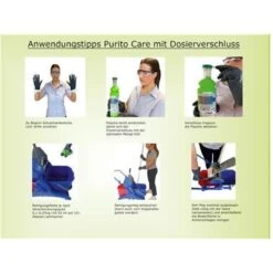 Lorito Purito CARE Hochleistungswischpflege Wischpflege PU-Reiniger Vinylpflege Bodenpflege 1 Liter -Geschäft Für Haushaltsreinigung 5f39b22c b0e9 4657 8612 b4a908da8754