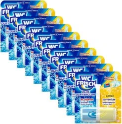 WC FRISCH Duftspüler Lemon 5er Pack WC-Reiniger WC-Duftstein 5x2Stück Nachfüller -Geschäft Für Haushaltsreinigung 6d55a882 548e 490f 9e33 10bcbdb65889 3