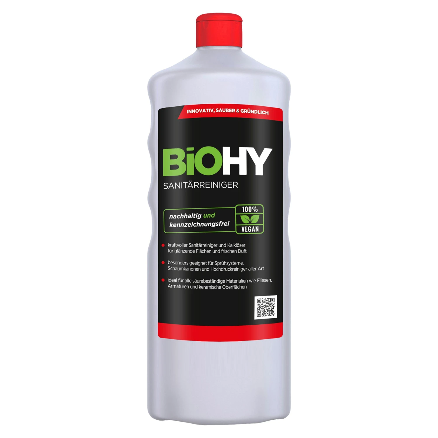 BiOHY Sanitärreiniger (3x1l Flasche) | Kalkzersetzendes Konzentrat Für Den Sanitärbereich | Badreiniger Mit Angenehme & Frischen Duft | EXTRA STARK 4 BiOHY Sanitärreiniger (3x1l Flasche) | Kalkzersetzendes Konzentrat Für Den Sanitärbereich | Badreiniger Mit Angenehme & Frischen Duft | EXTRA STARK – Bild 2