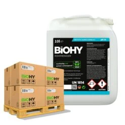 BiOHY Rohrreiniger (24x20l Kanister) | EXTRA STARK | Flüssiger, Hochkonzentrierter Abflussreiniger | Geruchsneutral | Für Alle Verstopfungen -Geschäft Für Haushaltsreinigung 79bc8eba 686e 4432 abf2 c632b6b35b93