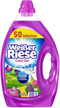 Weißer Riese Gel Flüssigwaschmittel 50 Waschladungen Waschmittel Waschen -Geschäft Für Haushaltsreinigung 7a5b292b fe3d 4302 9aae b082032be775