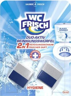 WC FRISCH Duo-Aktiv Reinigungswürfel Für Wasserkästen 5x 2 Stück Bad Reinigung -Geschäft Für Haushaltsreinigung 8517e53c 41e1 46a8 88e1 1889e8c7491e 5