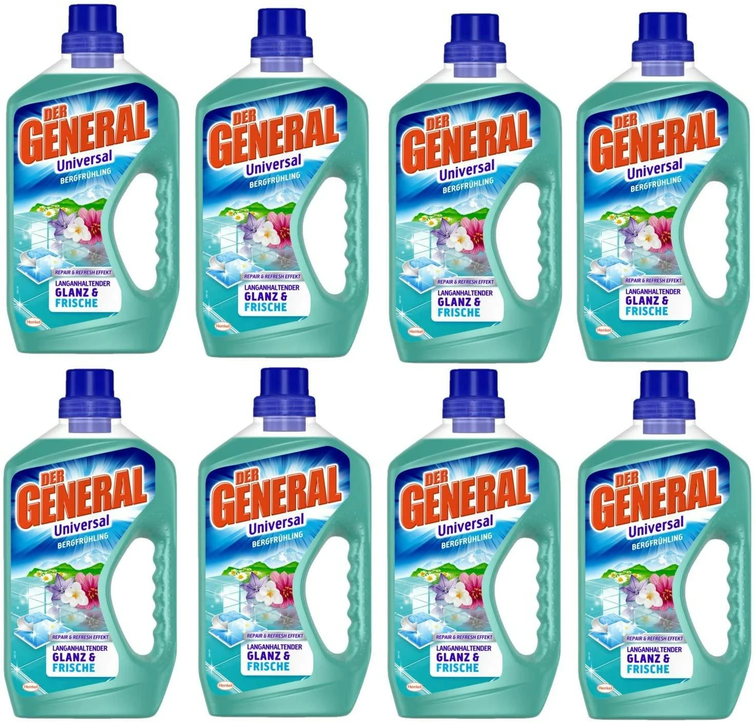 Der General Allzweckreiniger Bergfrühling Reinigungsmittel 8x750 Ml Reiniger 3 Der General Allzweckreiniger Bergfrühling Reinigungsmittel 8x750 Ml Reiniger