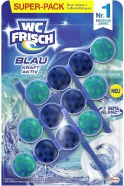 WC FRISCH Kraft Aktiv Blauspüler Ozeanfrische 5x150g WC Reiniger Reinigung -Geschäft Für Haushaltsreinigung 8f2b289b 25e1 4e86 aea9 732753111a48