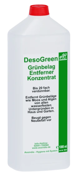 DesoGreen Grünbelagentferner 1000ml -Geschäft Für Haushaltsreinigung 8f5b8949 0906 4961 8524 24aa5d486c47 1