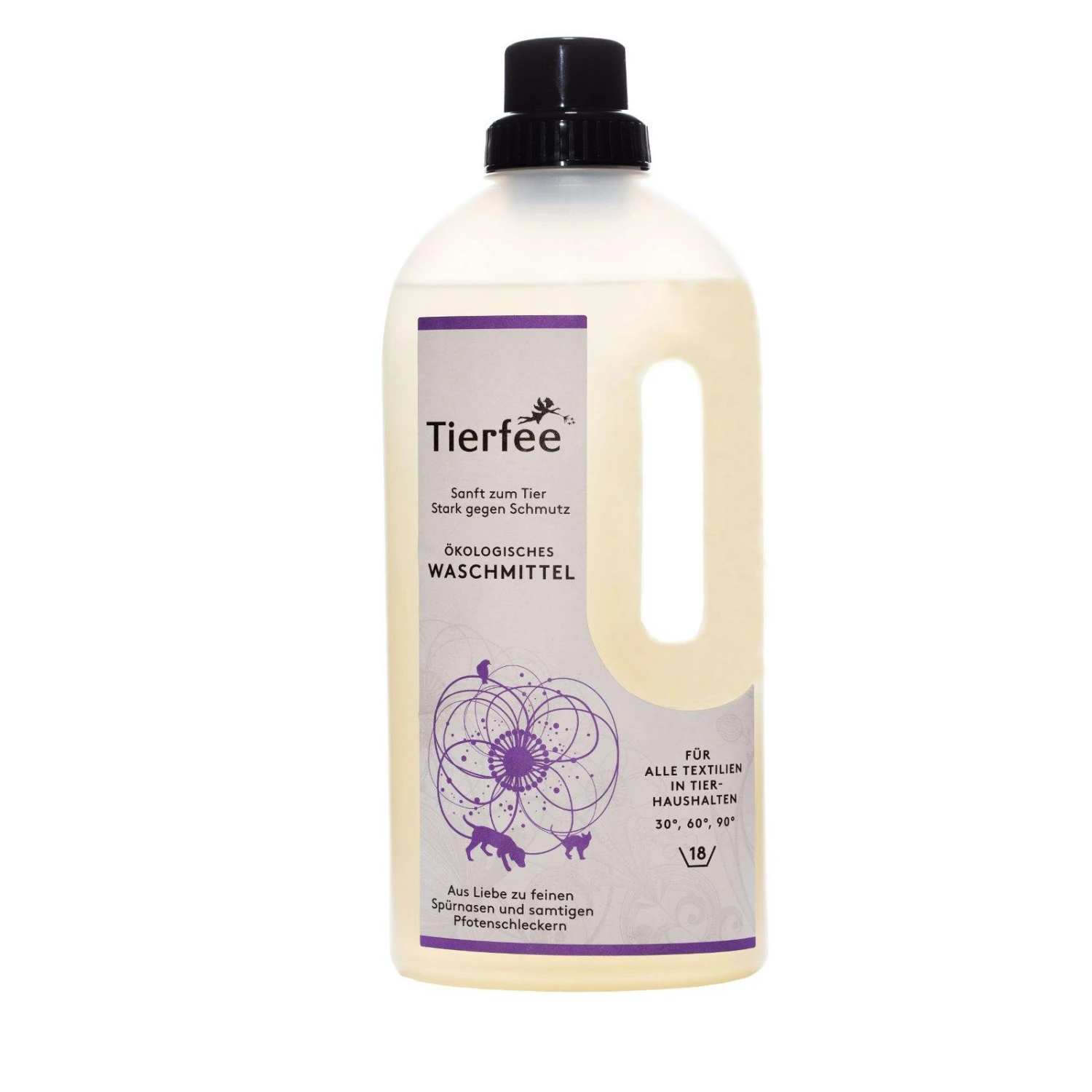 Tierfee Ökologisches Waschmittel - 1 Liter 3 Tierfee Ökologisches Waschmittel - 1 Liter