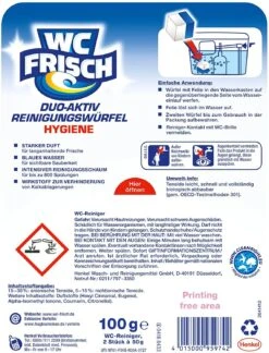 WC FRISCH Duo-Aktiv Hygiene Reinigungswürfel 100g WC Reiniger WC Reinigung -Geschäft Für Haushaltsreinigung 9fb30515 7826 4fbc ab15 8d58e3514569