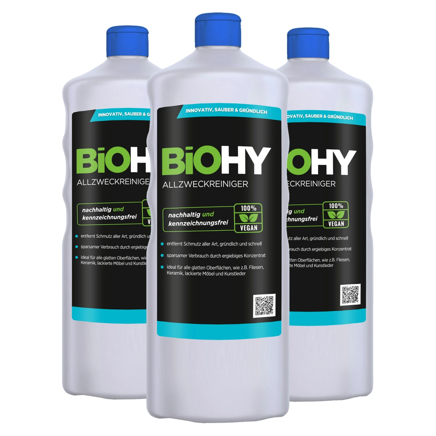 BiOHY Allzweckreiniger Konzentrat (1l Flasche) | Schonender Profi - Universalreiniger Für Haushalt Und Auto | Vollständig Biologisch Abbaubar 7 BiOHY Allzweckreiniger Konzentrat (1l Flasche) | Schonender Profi - Universalreiniger Für Haushalt Und Auto | Vollständig Biologisch Abbaubar – Bild 5