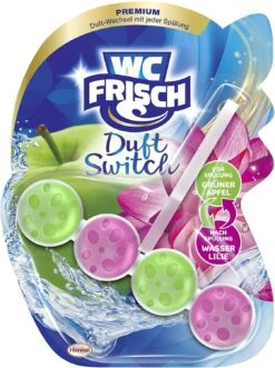 WC Frisch Duft Switch Grüner Apfel Und Wasserlilie 10x50g WC-Reiniger Duftspüler -Geschäft Für Haushaltsreinigung abd46afa 59df 4dc6 94bd b3bce3bdb5b1 3