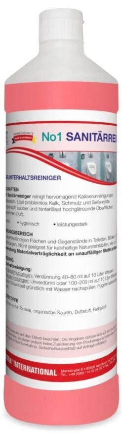 ARCORA Sanitärreiniger Mit Citrus-Frischeduft BIlANZ CITRUS, 1L -Geschäft Für Haushaltsreinigung b3d11401 a867 4a15 ae6c 2b320b08ce20 1