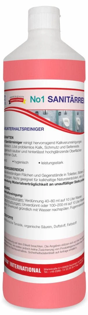 ARCORA Neutraler Sanitär-Duftreiniger Für Die Neutrale Unterhaltsreinigung NEUTRA 7, 1L 6 ARCORA Neutraler Sanitär-Duftreiniger Für Die Neutrale Unterhaltsreinigung NEUTRA 7, 1L – Bild 4
