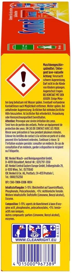 Somat 7 All In 1 Multi Aktiv Spülmaschinentabs 27 Tabs Geschirrspülreiniger -Geschäft Für Haushaltsreinigung b77ec9bb c2a5 428e b182 244206316289