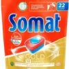 Somat 12 Gold Multiaktiv Spülmaschinentabs 22 Tabs Geschirrspültabs Reinigung