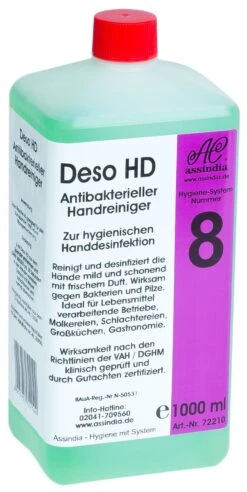 Assindia Deso LBM II Desinfektionsreiniger 5l -Geschäft Für Haushaltsreinigung ca78dce3 2fb2 4347 a064 bf4917744811 1