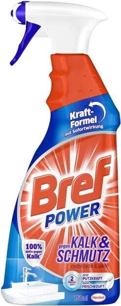 Bref Power Gegen Kalk Und Schmutz Kalkreiniger 8x750 Ml Sprühflasche Reiniger -Geschäft Für Haushaltsreinigung ca9d6a35 a863 404d a8c1 1186cce43b1e