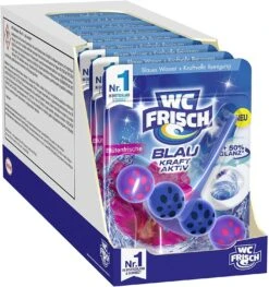 WC FRISCH Kraft Aktiv Blauspüler Chlor 10x50g WC Reiniger Toilettenreiniger -Geschäft Für Haushaltsreinigung cfe60721 c335 4ffd a9dd dd7a4d50ee9e 1