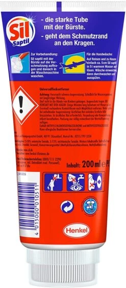 Sil Saptil Für Reise Vorbehandlung 200 Ml Universalfleckenentferner Reiniger -Geschäft Für Haushaltsreinigung da856ad7 6deb 4019 b7c4 5c561c085ede 1