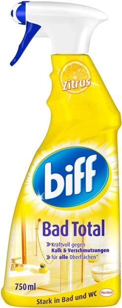 Biff Bad Total Zitrus Badreiniger Bad Reiniger Badezimmer 2x750 Ml Sprühflasche -Geschäft Für Haushaltsreinigung df142231 2bd4 42d2 9f63 f1111f42c07e