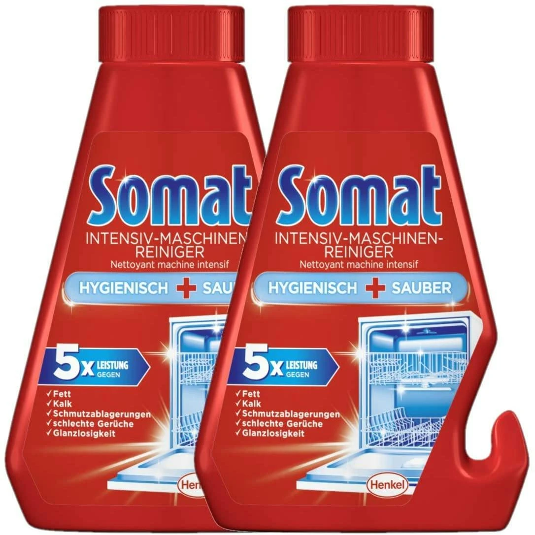 Somat Intensiv-Maschinenreiniger Spülmaschinen Reiniger Spülen Waschen 4x250 Ml 5 Somat Intensiv-Maschinenreiniger Spülmaschinen Reiniger Spülen Waschen 4x250 Ml – Bild 3
