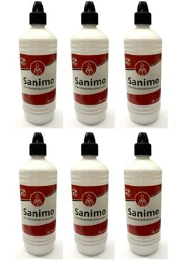 12x 1000ml Sanimo Handdesinfektionsmittel - Anwendungsfertig - Nach Rezept Der WHO Desinfektionsmittel Hände Nachfüllflasche -Geschäft Für Haushaltsreinigung ee370550 b62d 476f a203 963ef9b87f4d