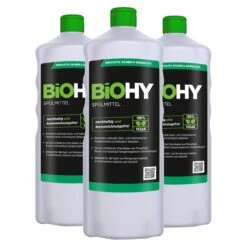 BiOHY Spülmittel (480x1l Flasche) | Frei Von Schädlichen Chemikalien & Biologisch Abbaubar | Glanz- & Fettlöseformel 11 BiOHY Spülmittel (480x1l Flasche) | Frei Von Schädlichen Chemikalien & Biologisch Abbaubar | Glanz- & Fettlöseformel -Geschäft Für Haushaltsreinigung ef5d0967 a360 486e 9df0 2805f1903bc8 3