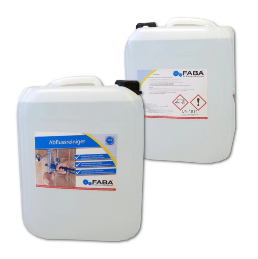 Abflussfrei, Hochwirksamer Rohrreiniger, 2 X 10 Liter 4 Abflussfrei, Hochwirksamer Rohrreiniger, 2 X 10 Liter – Bild 2