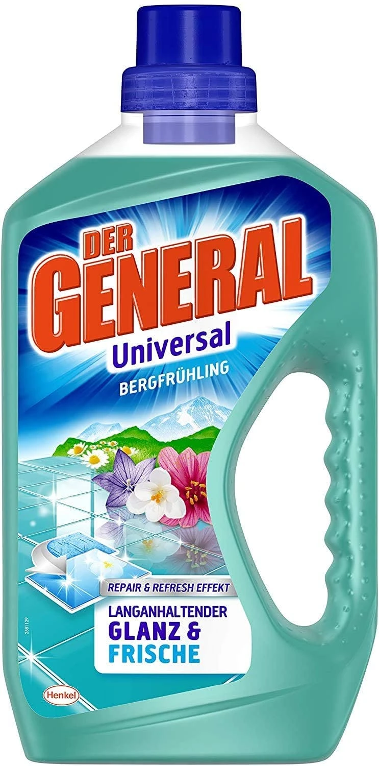 Der General Allzweckreiniger Bergfrühling Reinigungsmittel 2x750 Ml Reiniger 8 Der General Allzweckreiniger Bergfrühling Reinigungsmittel 2x750 Ml Reiniger – Bild 6