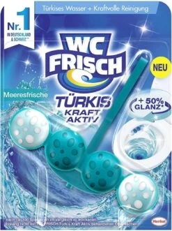 WC FRISCH Kraft Aktiv Türkisspüler Meeresfrische 3x50g WC-Reiniger Reinigung -Geschäft Für Haushaltsreinigung f3ca4c1c 001c 4d3c b206 de672fef1f11