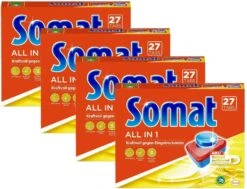 Somat 7 All In 1 Multi Aktiv Spülmaschinentabs 27 Tabs Geschirrspülreiniger -Geschäft Für Haushaltsreinigung fd439252 b6bc 4af4 9baf d70056c47052