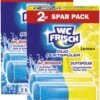 WC FRISCH Duo Lemon 2er Pack WC-Reiniger WC-Duftstein 2x 2 Stück Nachfüllpack -Geschäft Für Haushaltsreinigung fec0da9f 2eda 46eb bd35 45adba7fca37